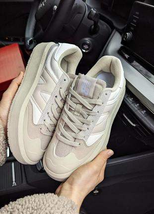 Женские кроссовки new balance ct302 светло-бежевые 36(23см), 37(23,5см)