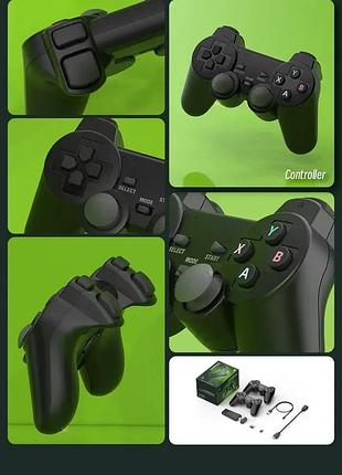 Игровая приставка data frog y3 lite 64 гб m8 game stick hdmi 4k 2,4g 20000+ игр ps1, dendy, sega play station15 фото
