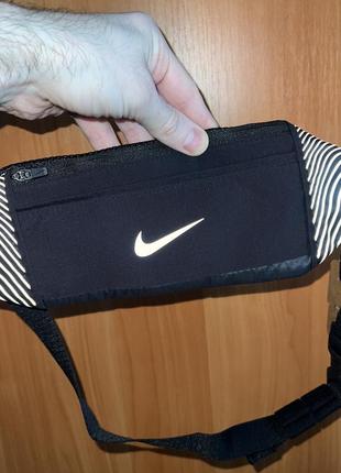 Бігова бананка nike waistpack, оригінал, рефлектив