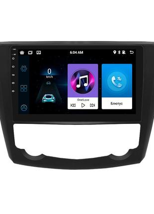 Штатная магнитола lesko для renault kadjar i рестайлинг 2018-н.в. экран 9" 1/16gb/ wi-fi optima gps android