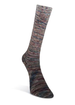 Носочная пряжа laines du nord paint gradient sock, 12