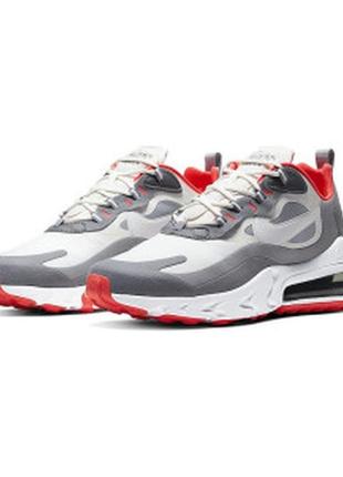 Nike air max 270 react smoke grey red