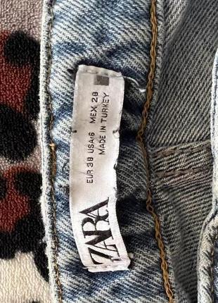 Продам прямы укороченные джинсы zara2 фото