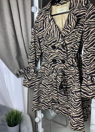 Тренч burberry принт