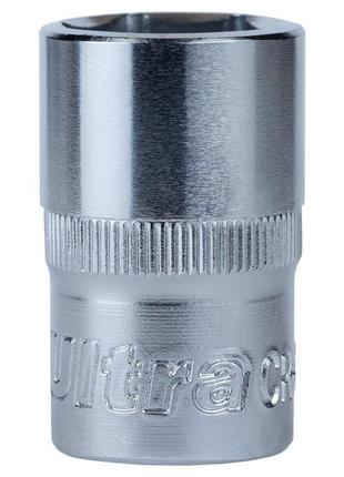 Насадка шестигранная короткая 1/2" 17мм crv ultra (6070172)