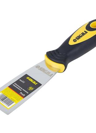 Шпательная лопатка нержавеющая profi 40мм sigma (8322111)