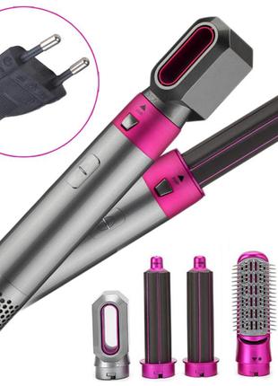 Стайлер 5в1 hot air styler для разных типов волос с функциями придания объема, выпрямления5 фото