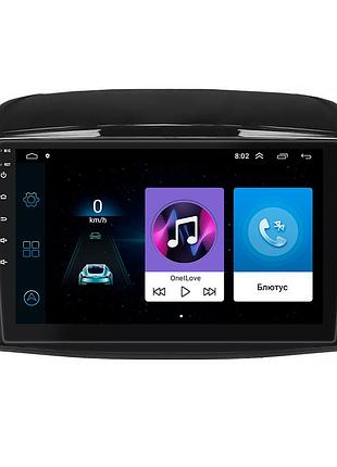 Штатная магнитола lesko для renault koleos i рестайлинг 2011-2013 экран 9" 1/16gb wi-fi gps base шт