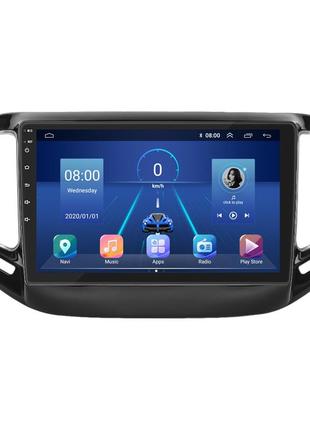 Штатная магнитола lesko для jeep compass ii 2017-н.в. экран 10" 6/128gb 4g wi-fi gps top джип