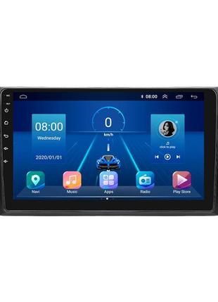 Штатная магнитола lesko для fiat sedici  2005-2014 экран 9" 4/32gb 4g wi-fi gps top фиат