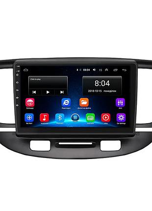 Штатная магнитола lesko для kia rio ii рестайлинг 2009-2011 экран 9" 2/32gb wi-fi gps base
