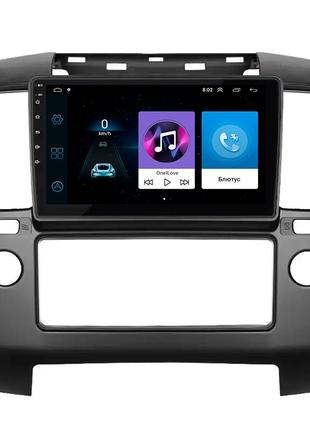 Штатная магнитола lesko для nissan navara (frontier) iii (d40) 2004-2010 экран 9" 1/16gb wi-fi gps base 11шт