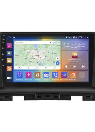 Штатна магнітола lesko для kia cerato iv 2018-2021 екран 9" 4/64 gb carplay 4g wi-fi gps prime кіа церато 5 шт.