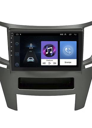 Штатная магнитола lesko для subaru legacy v рестайлинг 2012-2014 экран 9" 1/16gb wi-fi gps base субару 4шт
