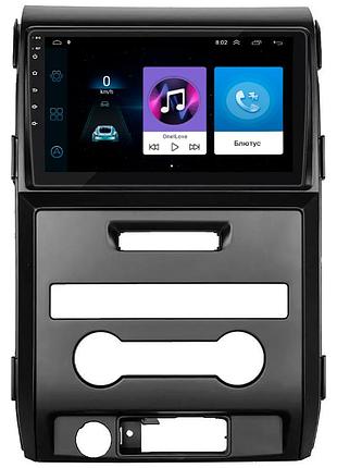 Штатная магнитола lesko для ford f-150 xii auto ac 2008-2014 экран 9" 1/16gb wi-fi gps base 1шт