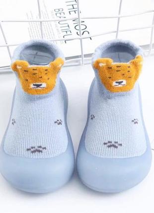 Дитячі анатомічні тапочки шкарпетки з нековзною підошвою