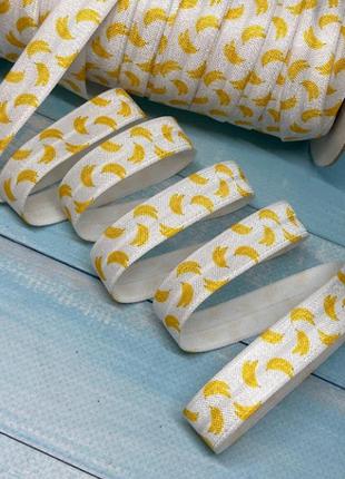 Эластичная резинка, 16 мм, банан, метр