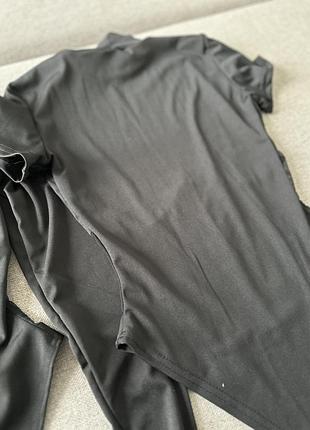 Боди с имитацией корсета на длинный и короткий рукав9 фото