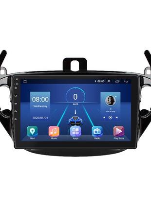 Штатная магнитола lesko для opel adam i 2013-2019 экран 9" 2/32gb 4g wi-fi gps top 4шт