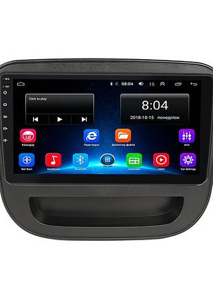 Штатная магнитола lesko для chevrolet malibu ix рестайлинг 2018-н.в. экран 9" 2/32gb wi-fi gps base 4шт