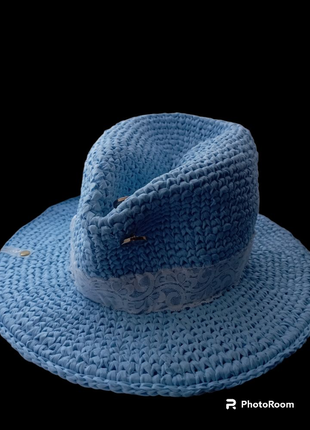 Панама-капелюх федора.9 фото