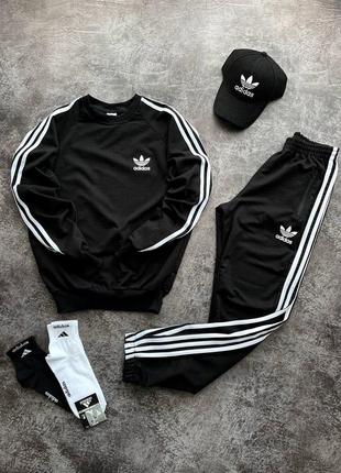 Спортивный костюм adidas мужской весенний костюм унисекс костюм5 фото