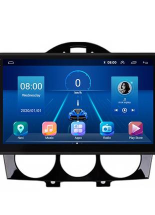 Штатна магнітола lesko для mazda rx-8 i 2003-2008 екран 9" 6/128gb 4g wi-fi gps top 11 шт.