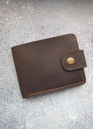 Стильний шкіряний гаманець портмоне