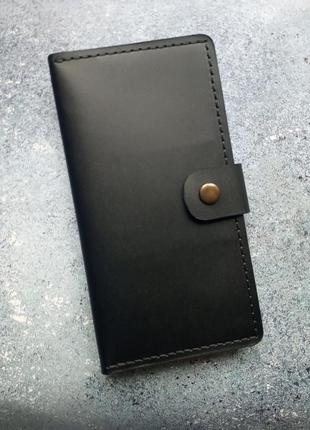 Стильний гаманець портмоне зі шкіри3 фото