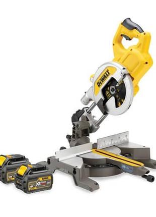 Пила торцовочная аккумуляторная dewalt dcs777t2