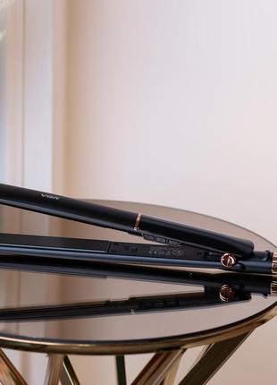 Випрямляч для волосся керамічний з рк дисплеєм, стайлер для вирівнювання волосся та завивки vgr v-515