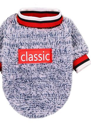 Свитер для котов и кошек pet style "classic" синий