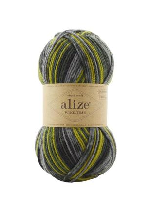 Носочная пряжа alize wooltime, 11019