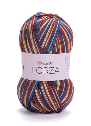 Носочная пряжа yarnart forza, 25151 фото