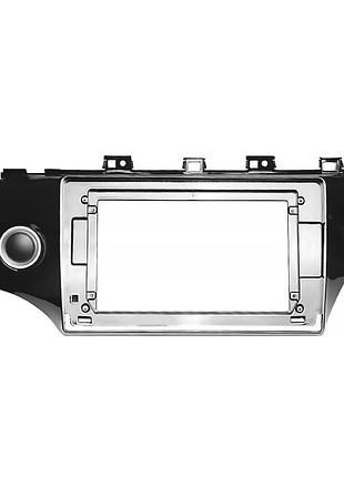 Переходная рамка 10.1" kia rio k2 kx cross 2017-2020 (7165) кио рио 6шт