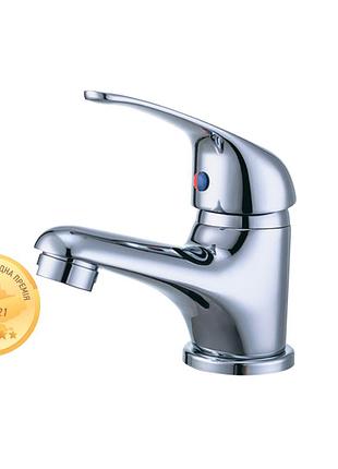 Смеситель ig ø35 для раковины литой на шпильке aquatica ig-2a149c (9709000)