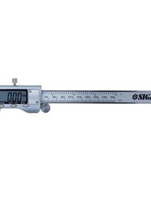 Штангенциркуль цифровой profi 150мм точность ±0.02мм (пенал) sigma (3923011)
