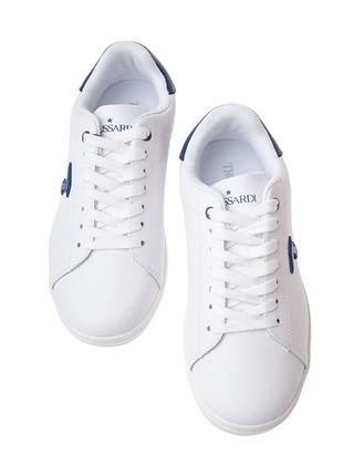 Белые кеды trussardi jeans 3