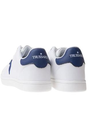 Белые кеды trussardi jeans6 фото