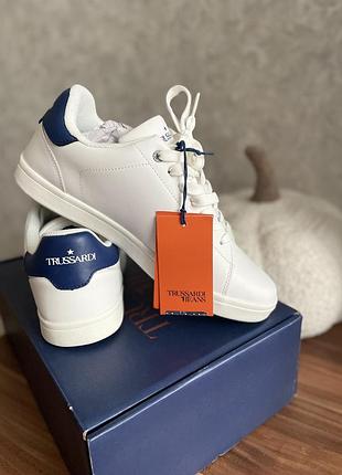 Белые кеды trussardi jeans 9