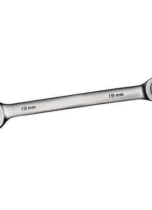 Ключ рожково-накидной трещоточный 21мм crv polished sigma (6022211)