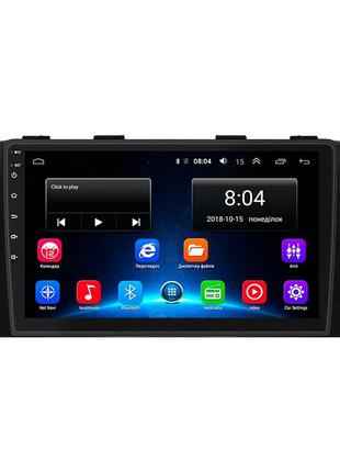 Штатна магнітола lesko для kia mohave i рестайлінг 2 2019-н.в. екран 9" 2/32gb wi-fi gps base 2 шт.