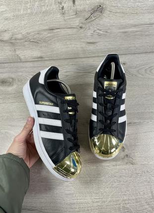 Adidas superstar шкіряні жіночі кросівки