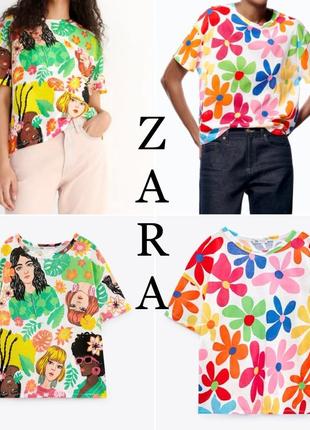 Футболка зара zara s, m