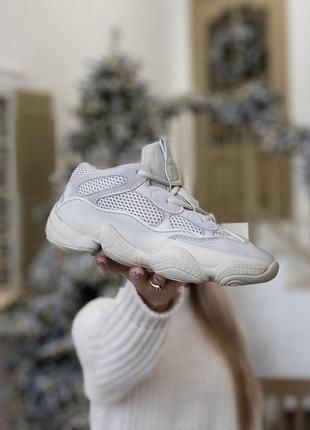 Кросівки жіночі yeezy 500 bone white