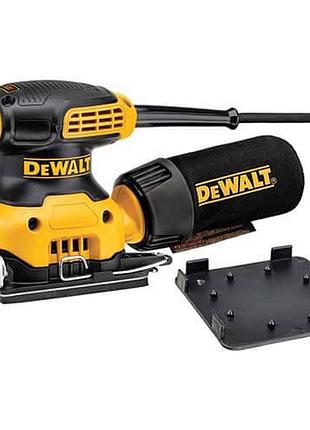 Шліфмашина вібраційна мережева dewalt dwe6411