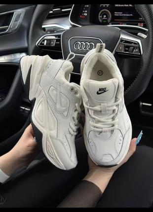 Женские кроссовки nike m2k tekno beige