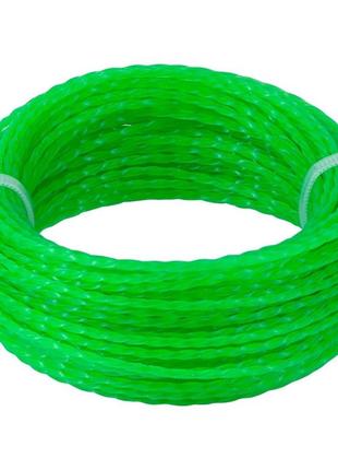 Леска для триммера крученый квадрат ø2.0мм 15м sigma (5616031)