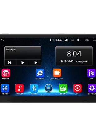Штатна магнітола lesko для toyota sienna iii рестайлінг 2014-2017 г 9" 2/32gb wi-fi gps base тойота сієна