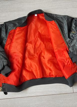 Весенняя куртка, бомбер деми двухсторонний, 2 в 1, ветровка оригинальная6 фото